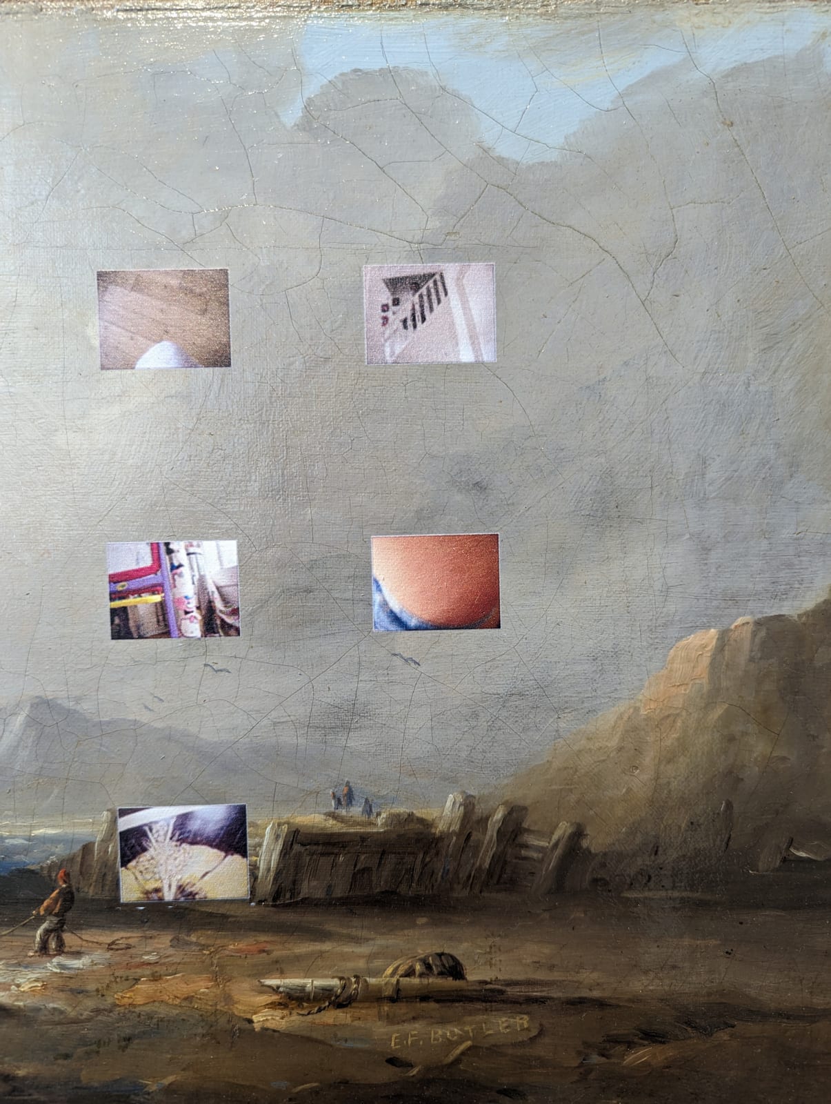 Paul Stephenson, Beach (Atlas), 2023 and c1920