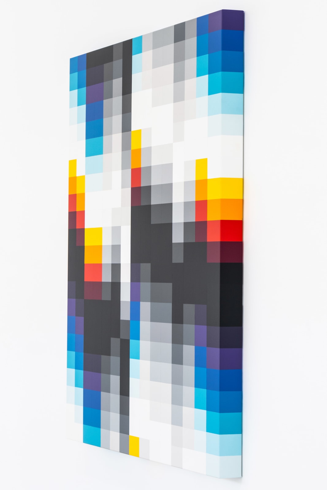 Felipe Pantone, CHROMADYNAMICA 156 , 2025