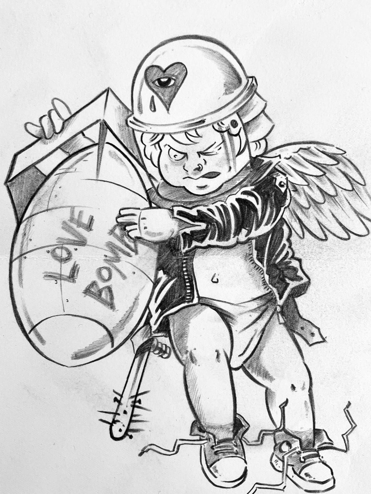 Ryan Roadkill, Love from Above, 2024