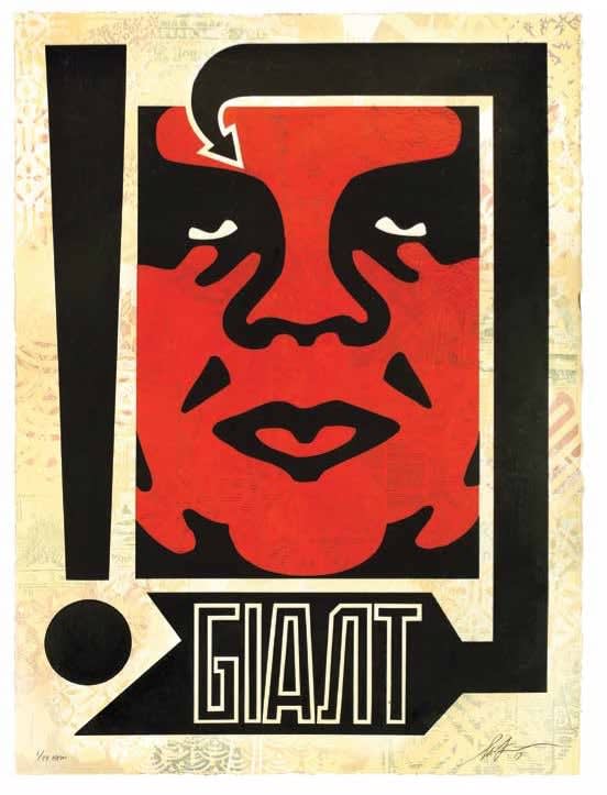 Shepard Fairey, Exclamation, 2019