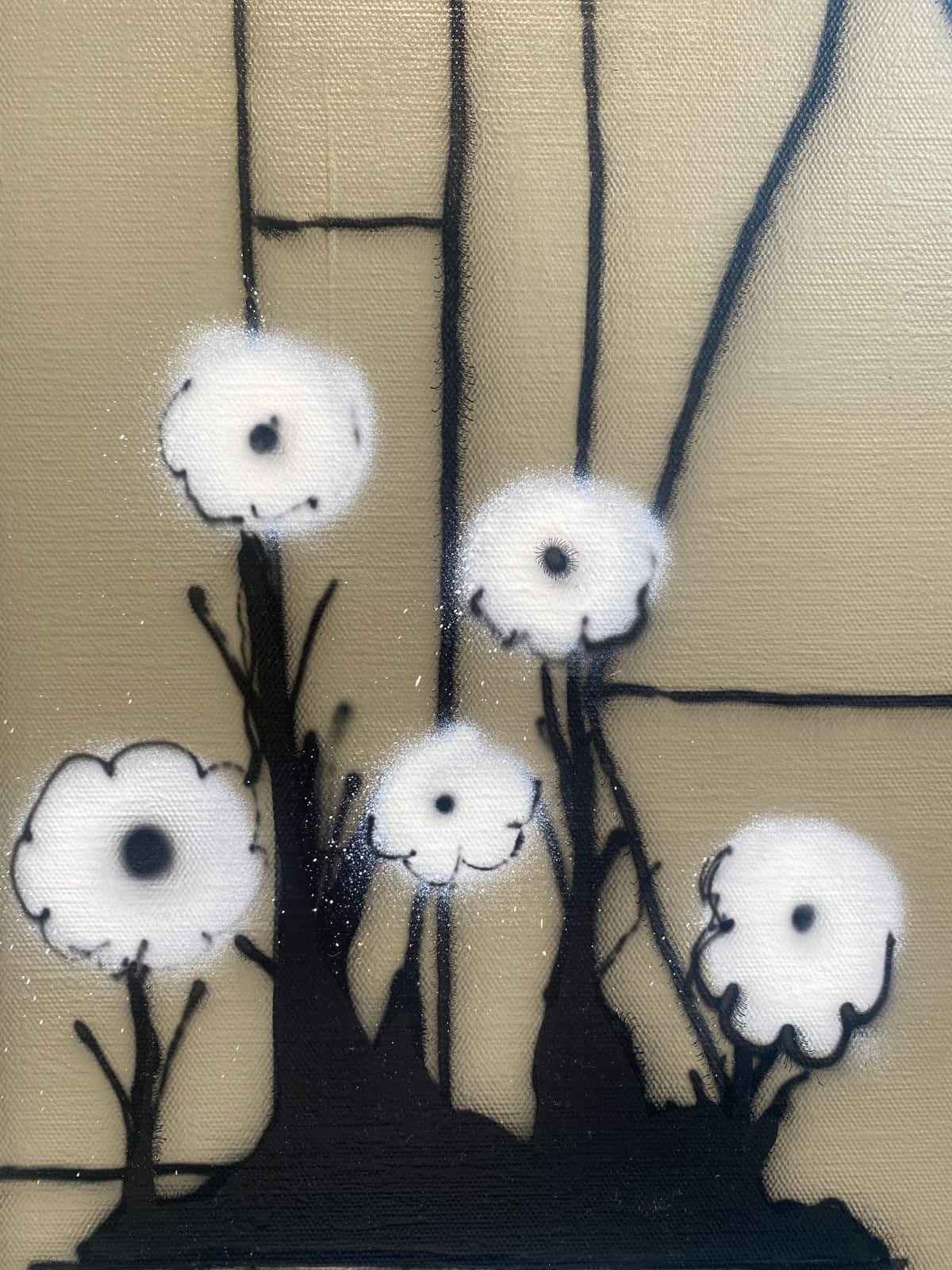 Tom Gerrard, Plants with tiles, 2023