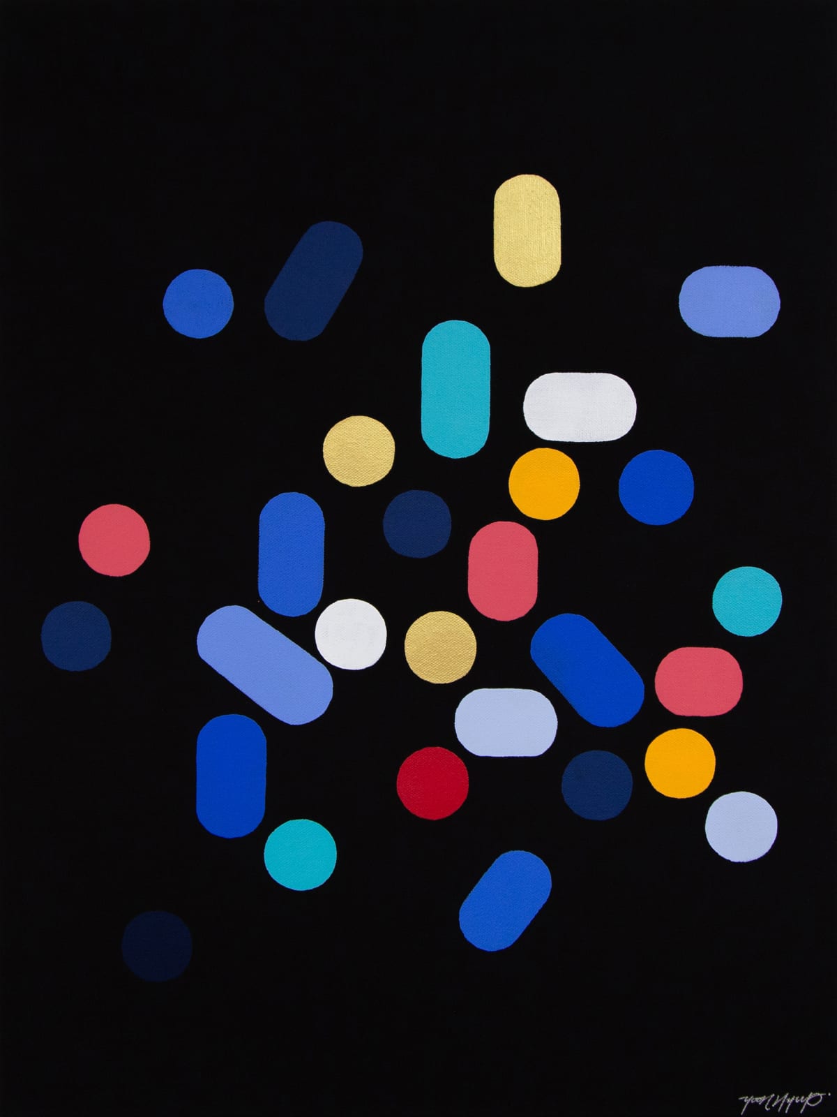 Yoon Hyup, Raindrops on my window 4, 2022