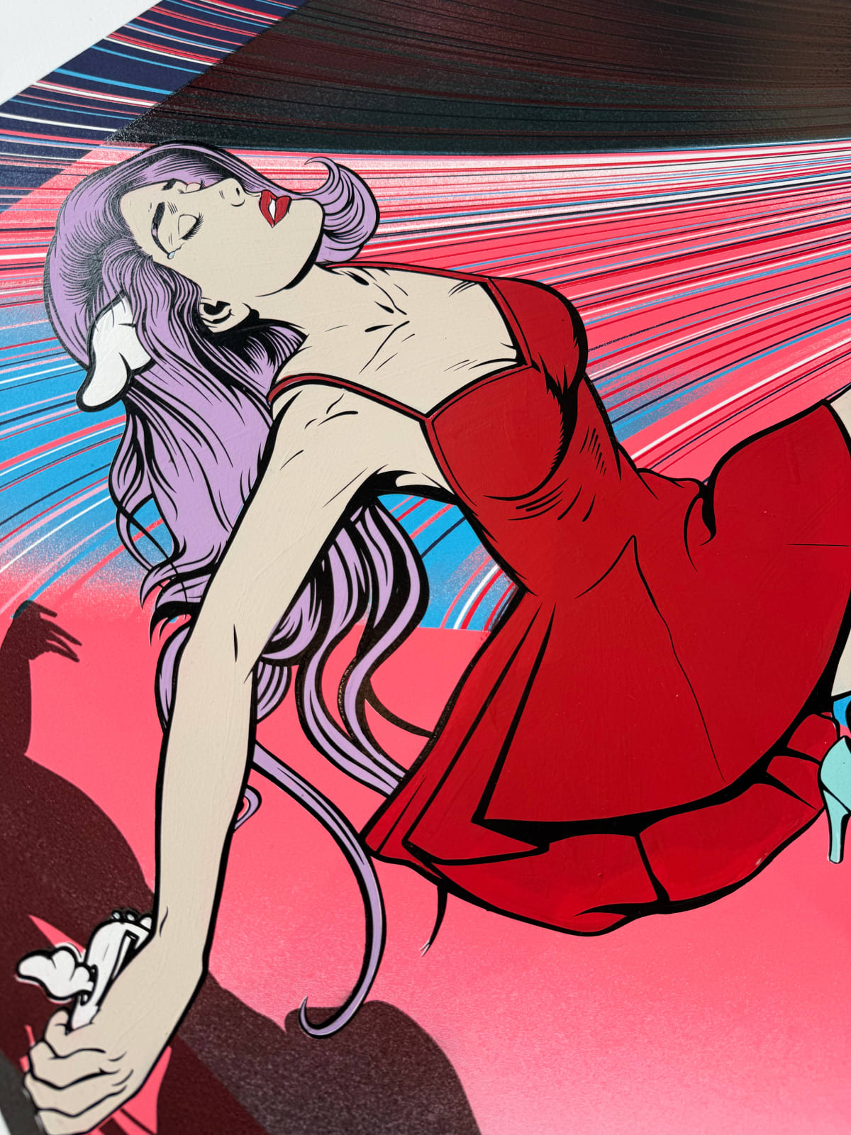 D*face X Kai & Sunny, Attraction Beam (red dress with lilac hair) , 2025
