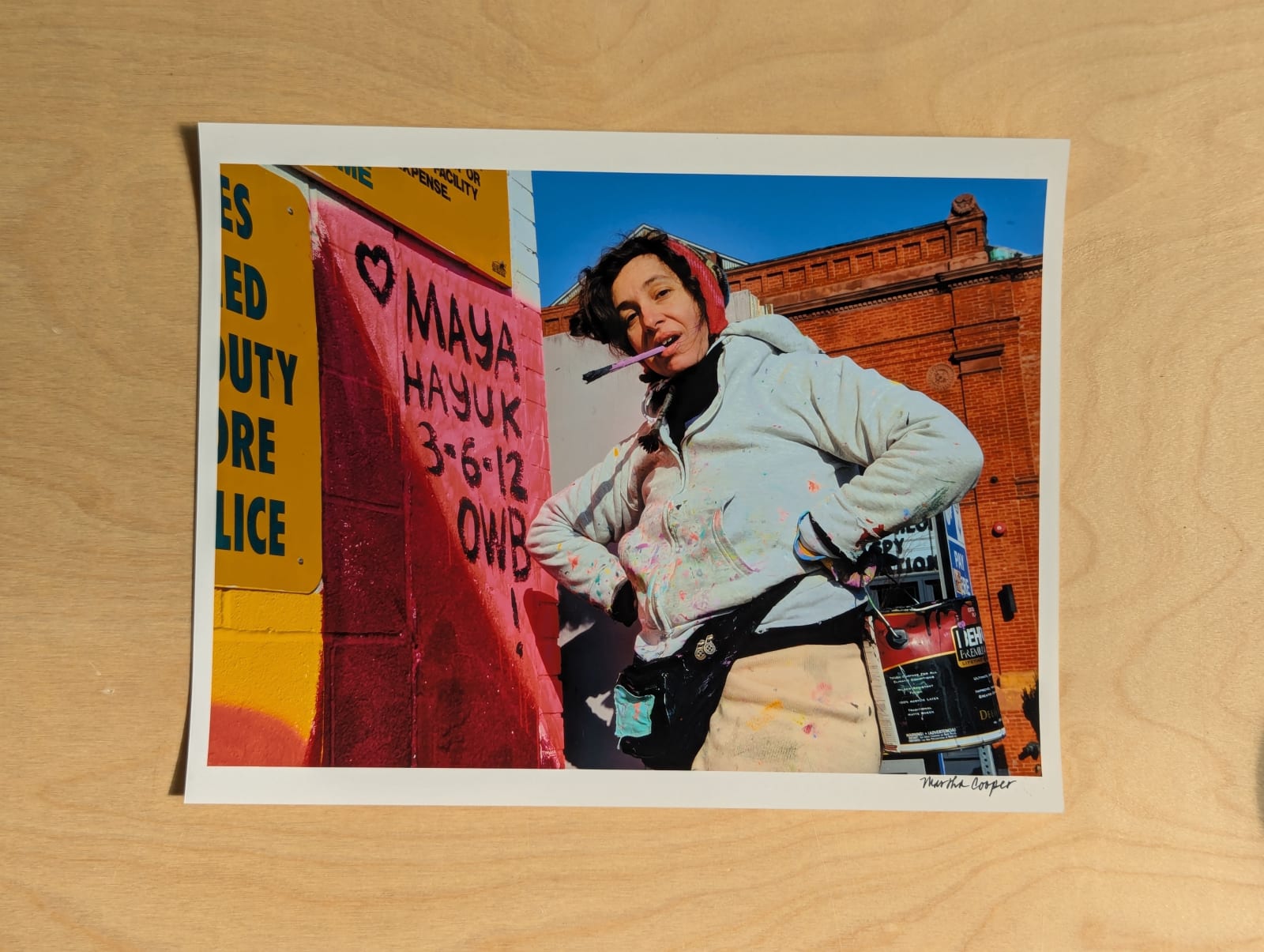 Martha Cooper, Photo Print - Maya Hayuk 3, 2016