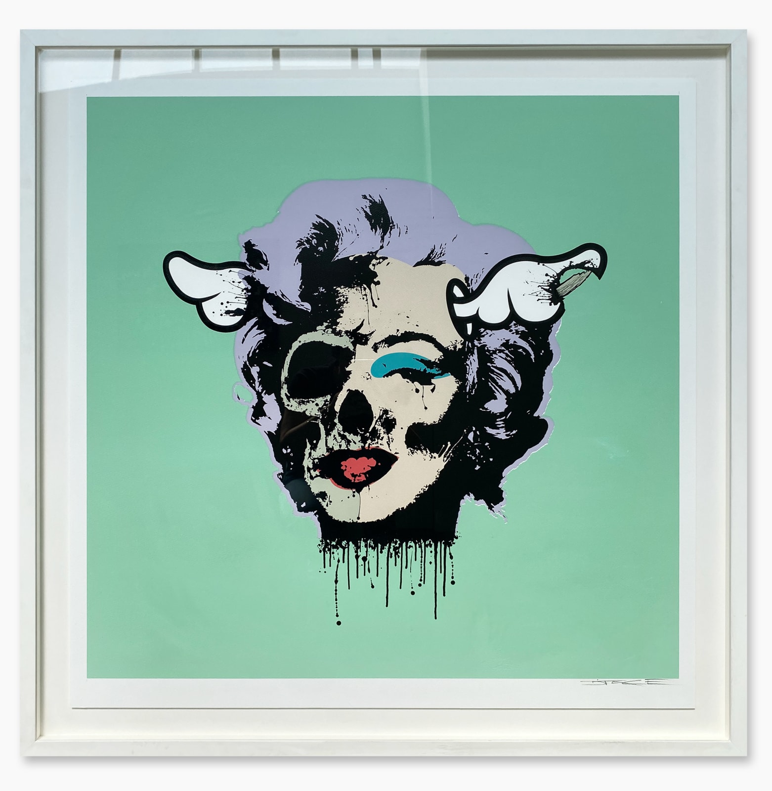 D*Face, Pop Tart (Fresco Green), 2013 | StolenSpace Gallery