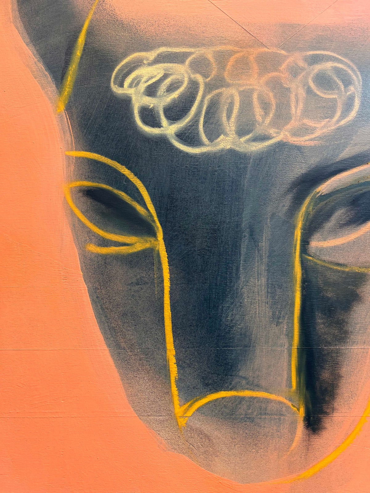 David Bray, This Ornamental Bull’s Head is Also…, 2023