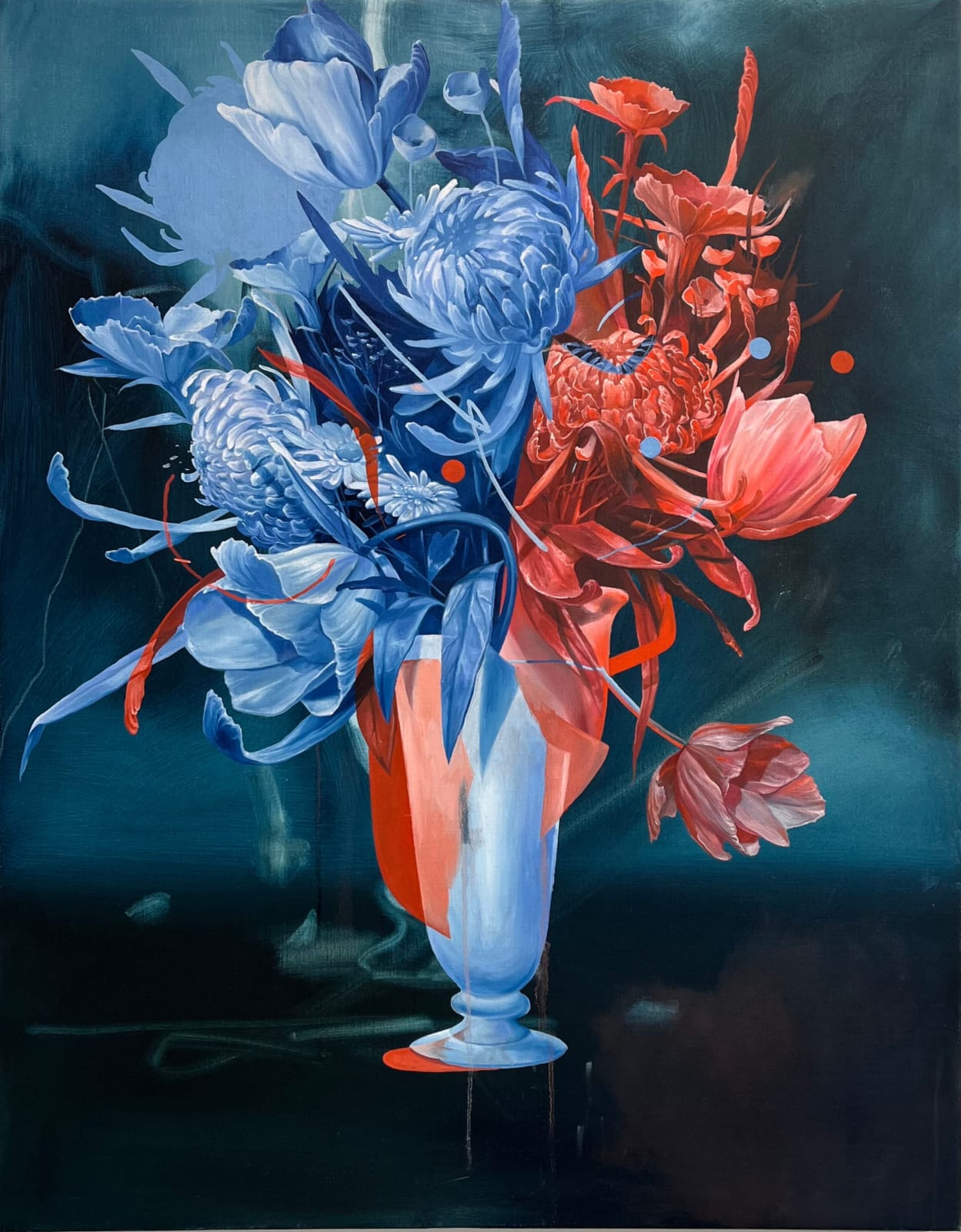 Joram Roukes, Witte Vaas (White Vase), 2023
