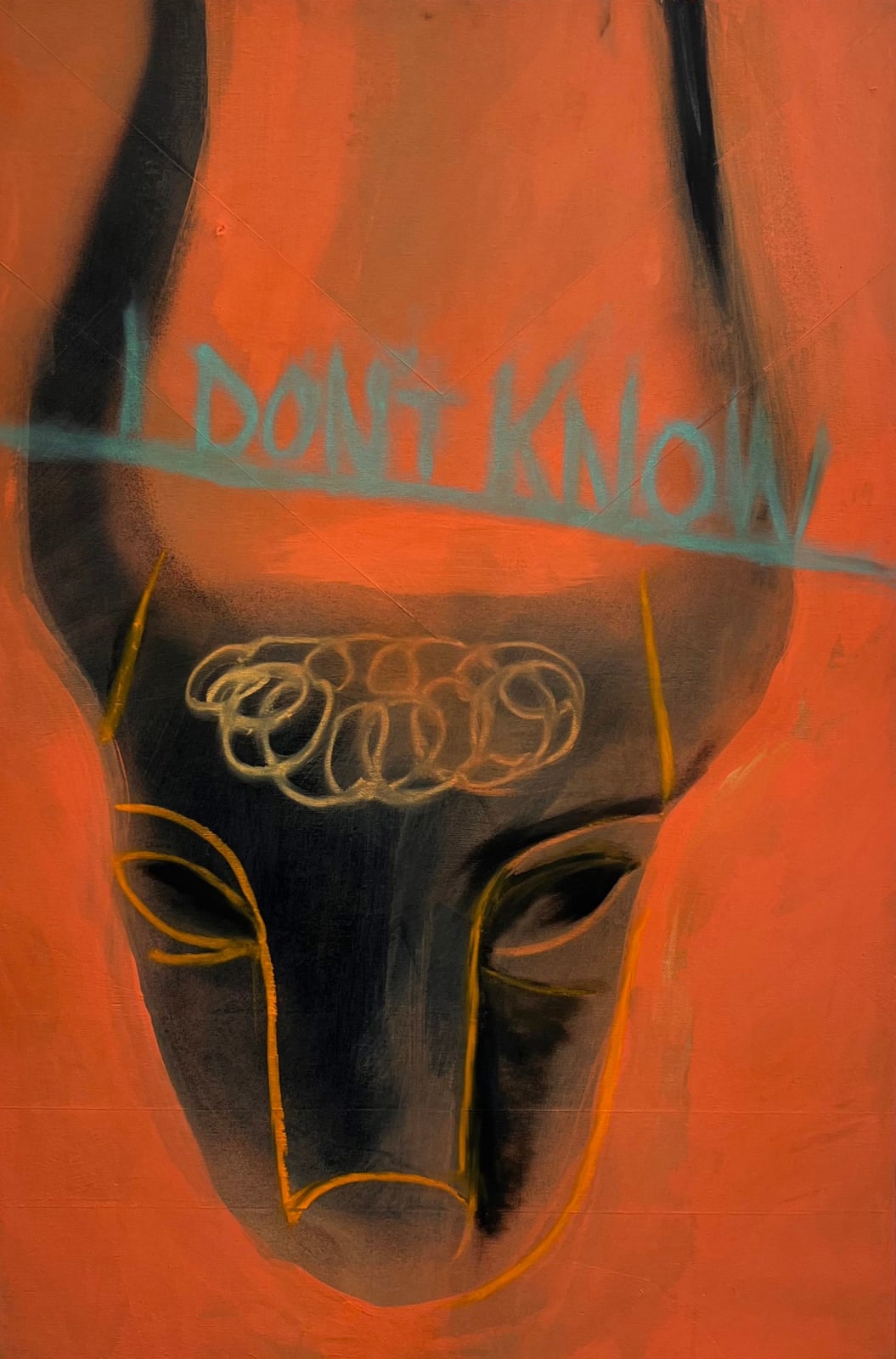 David Bray, This Ornamental Bull’s Head is Also…, 2023