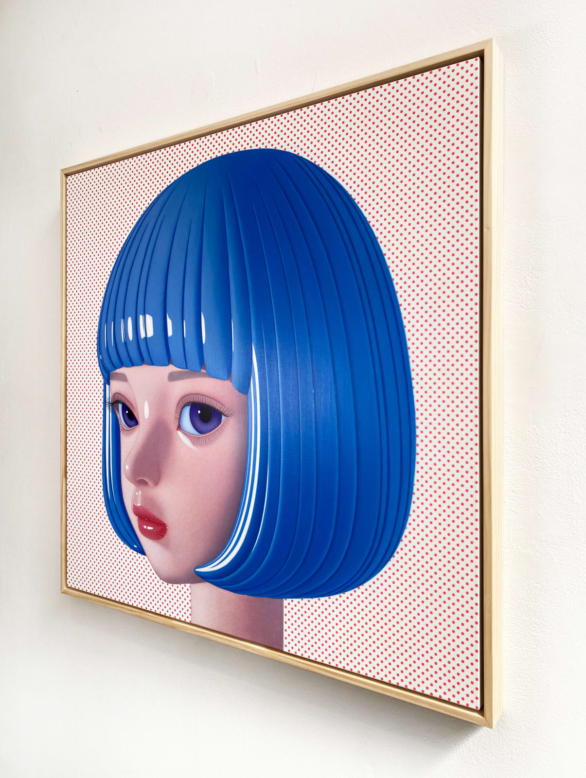 Kiseok Kim, Plastic Blue, 2025