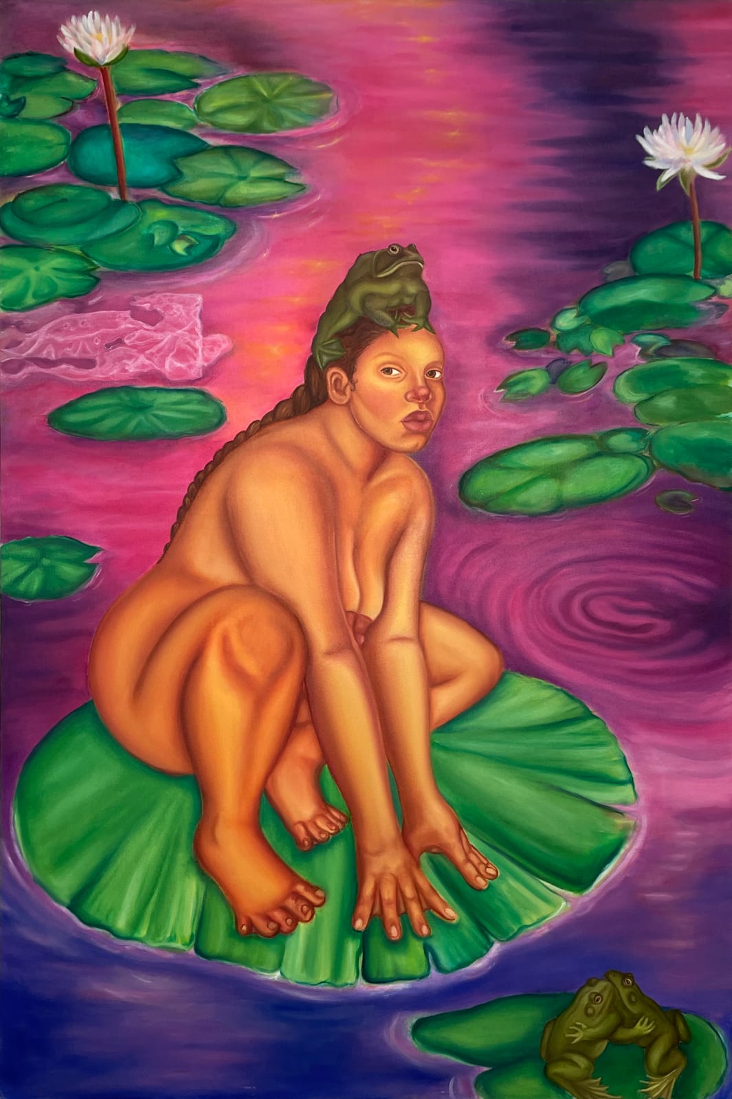 Hazel Blair, The Pond by The Dog and Bell, 2023