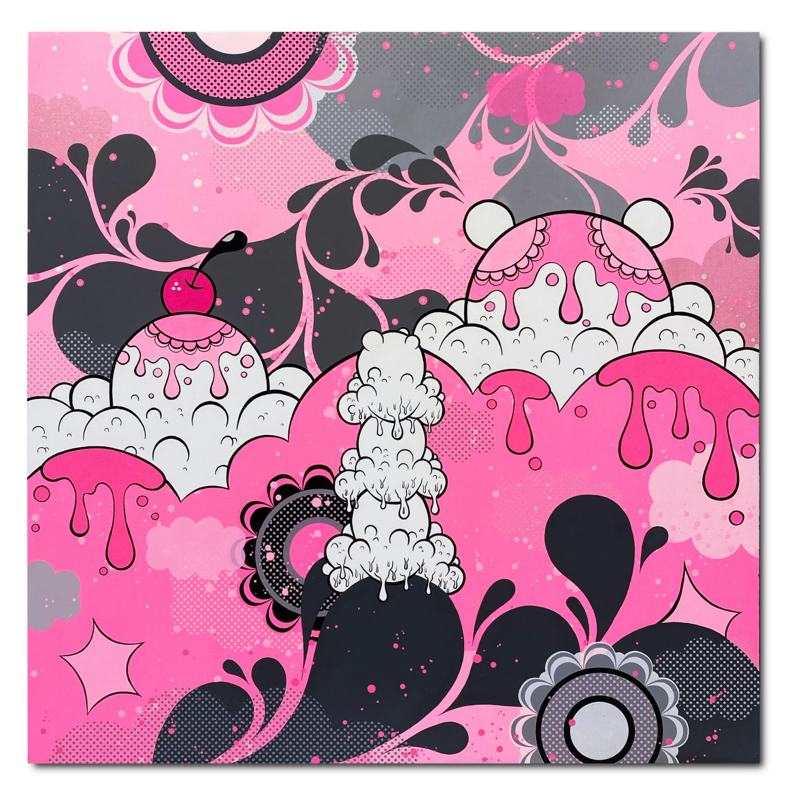 充実の品 Untitled Monster, Buff #1 Gallery StolenSpace | 絵画