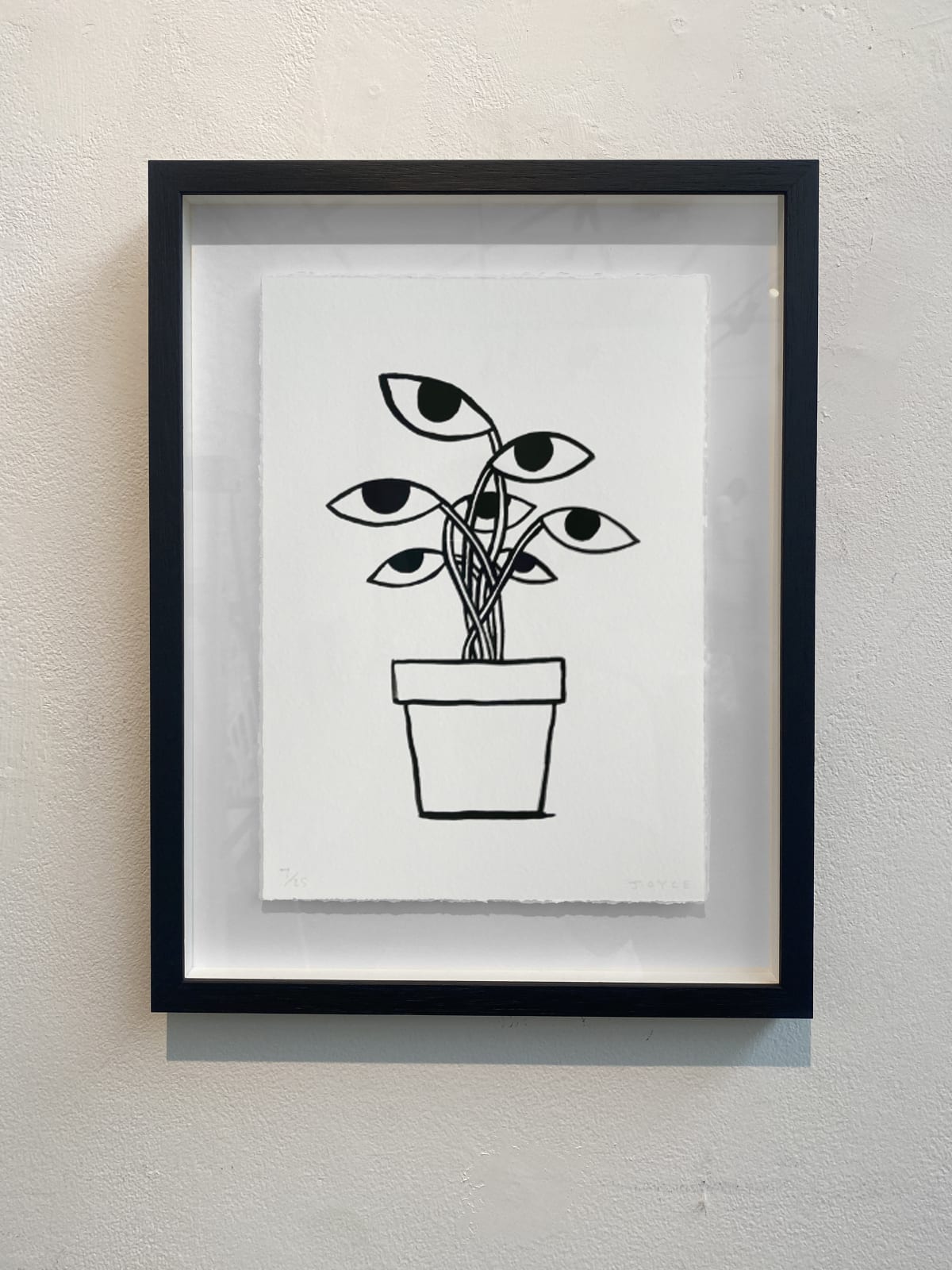 James Joyce, Framed, Plant Life, 2023