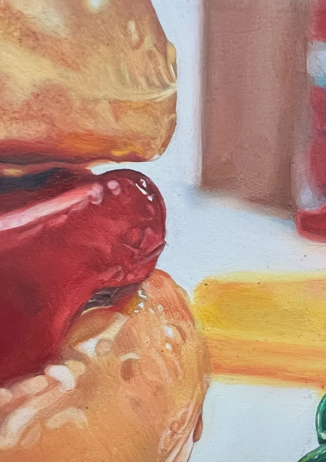 Zoe Moss, Ephemera-Plastic Food, 2024