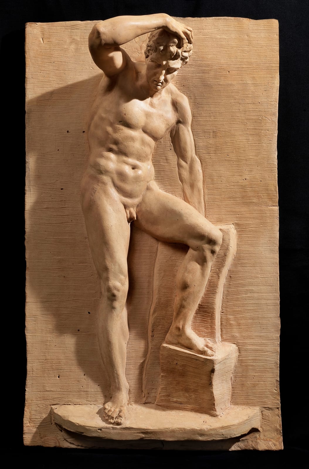 TOMMASO RIGHI, Study of a male nude, c. 1770