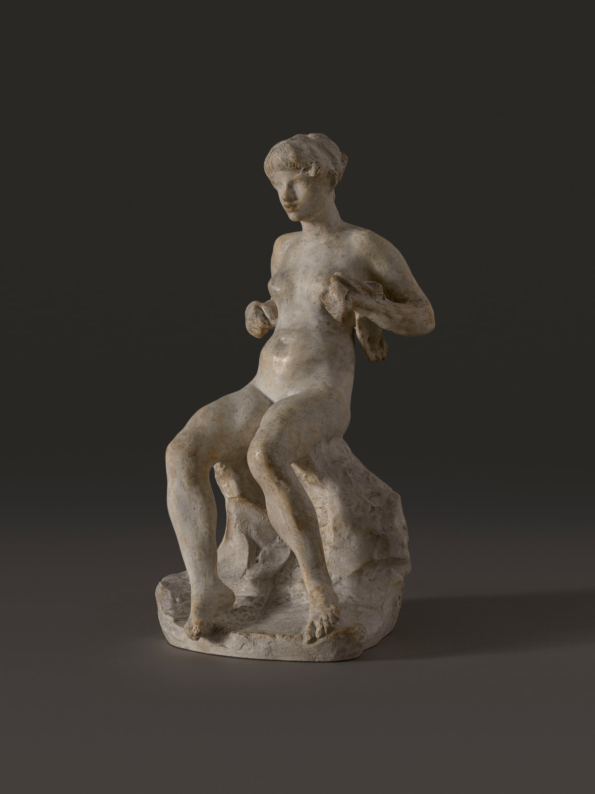 Auguste Rodin, Seated Bather, also known as Zoubaloff Bather, Conceived before 1888, this example cast between 1896 and 1910