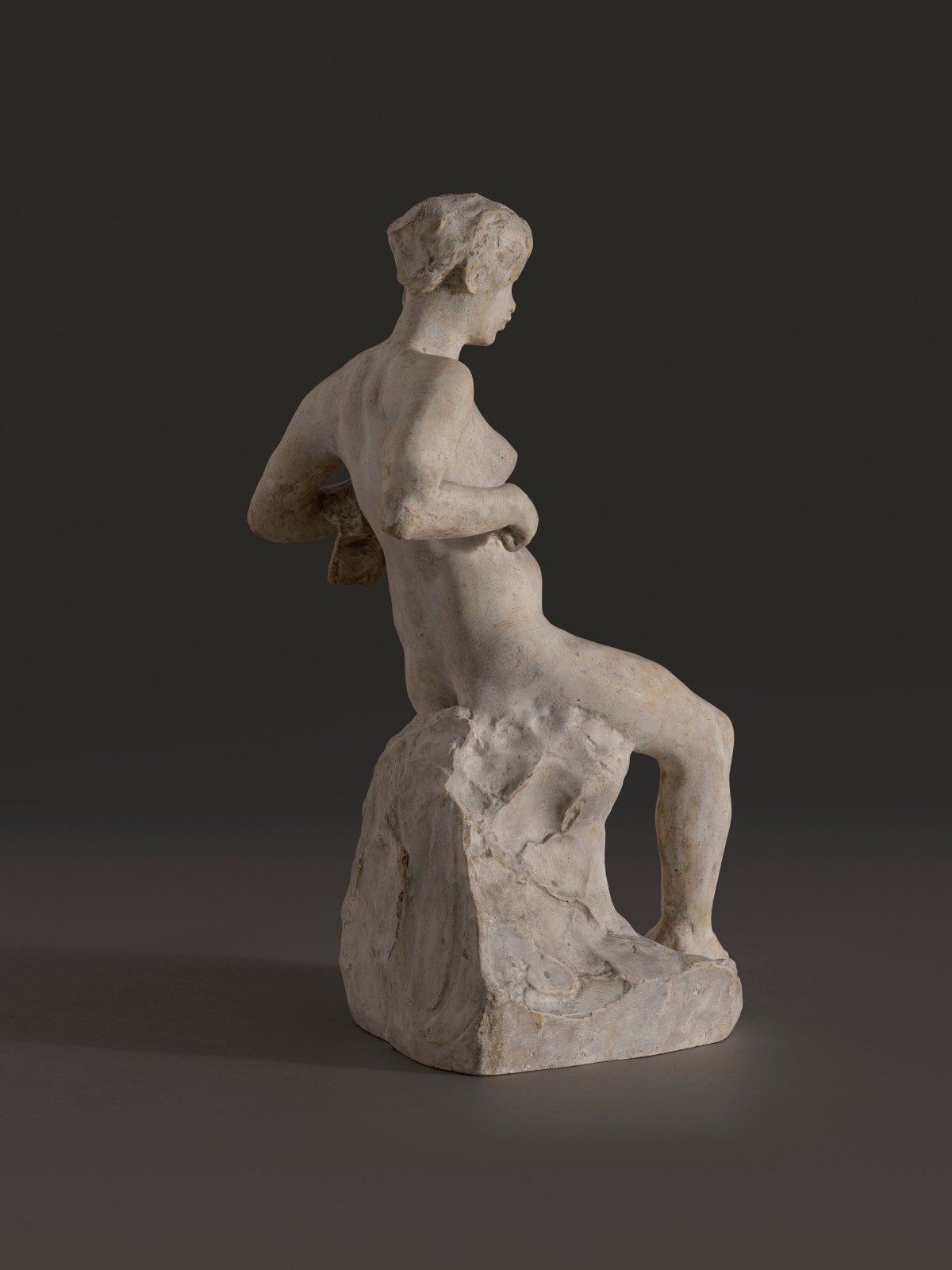 Auguste Rodin, Seated Bather, also known as Zoubaloff Bather, Conceived before 1888, this example cast between 1896 and 1910