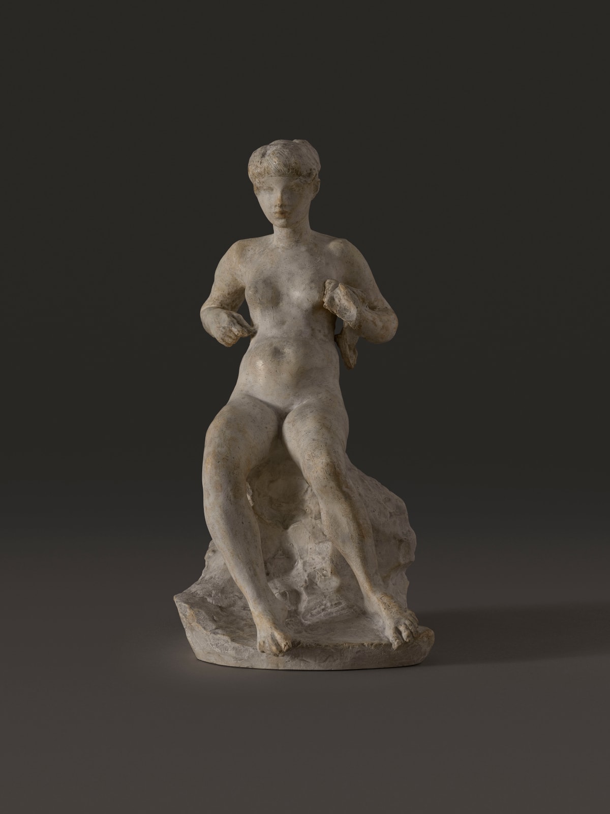 Auguste Rodin, Seated Bather, also known as Zoubaloff Bather, Conceived before 1888, this example cast between 1896 and 1910