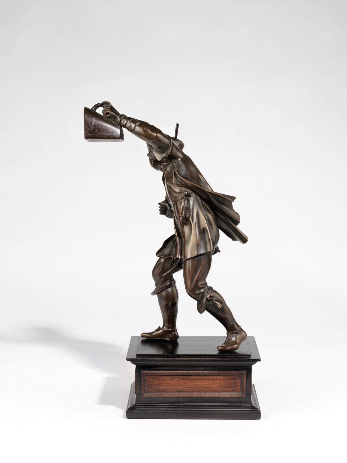 Antonio Susini, Figure of a birdcatcher or fowler, Model conceived c. 1580; this example cast c. 1580-1600