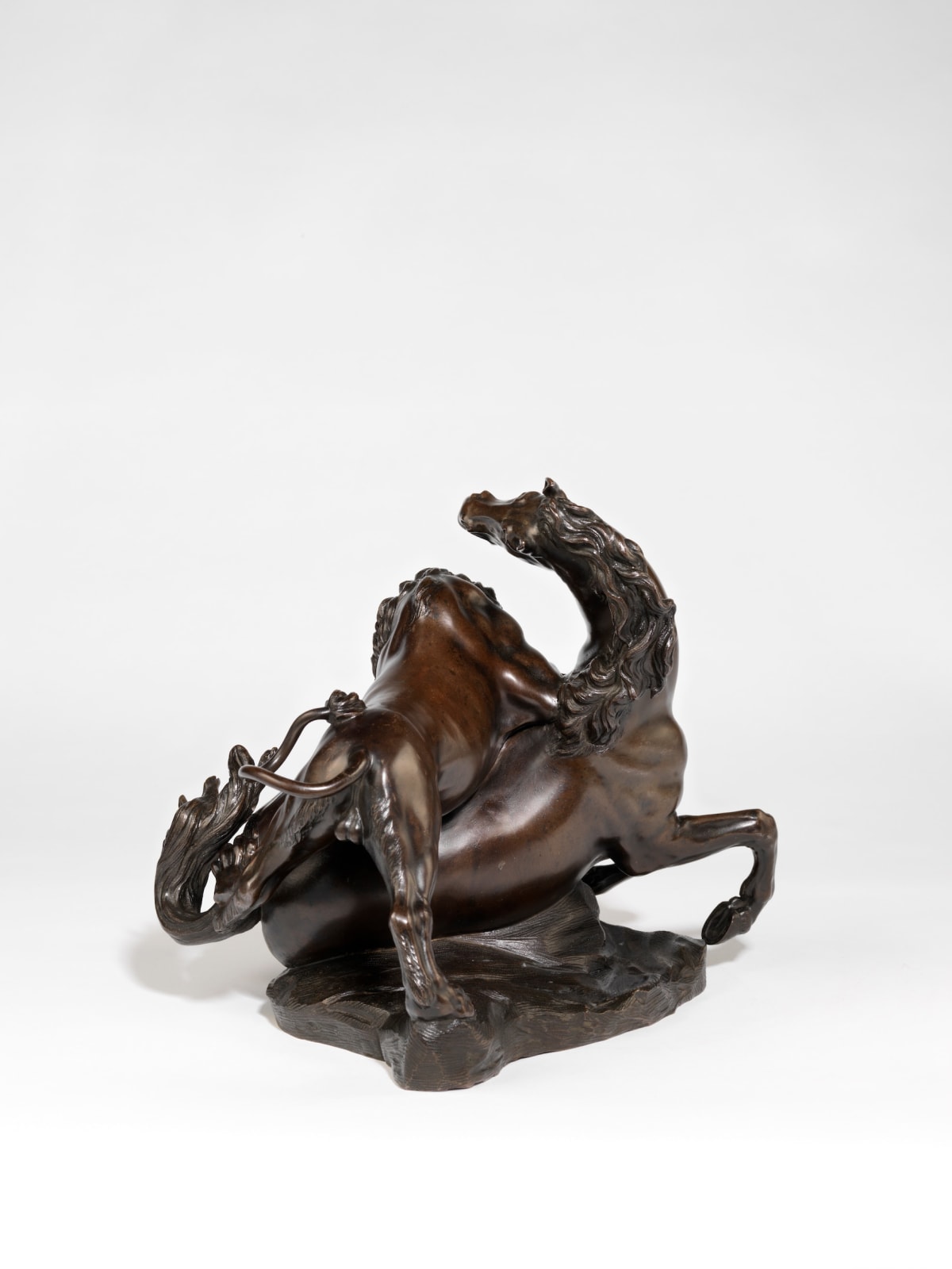 Giovan Battista Foggini, A Lion Attacking a Horse, Modelled c. 1580-1590; this cast c. 1700