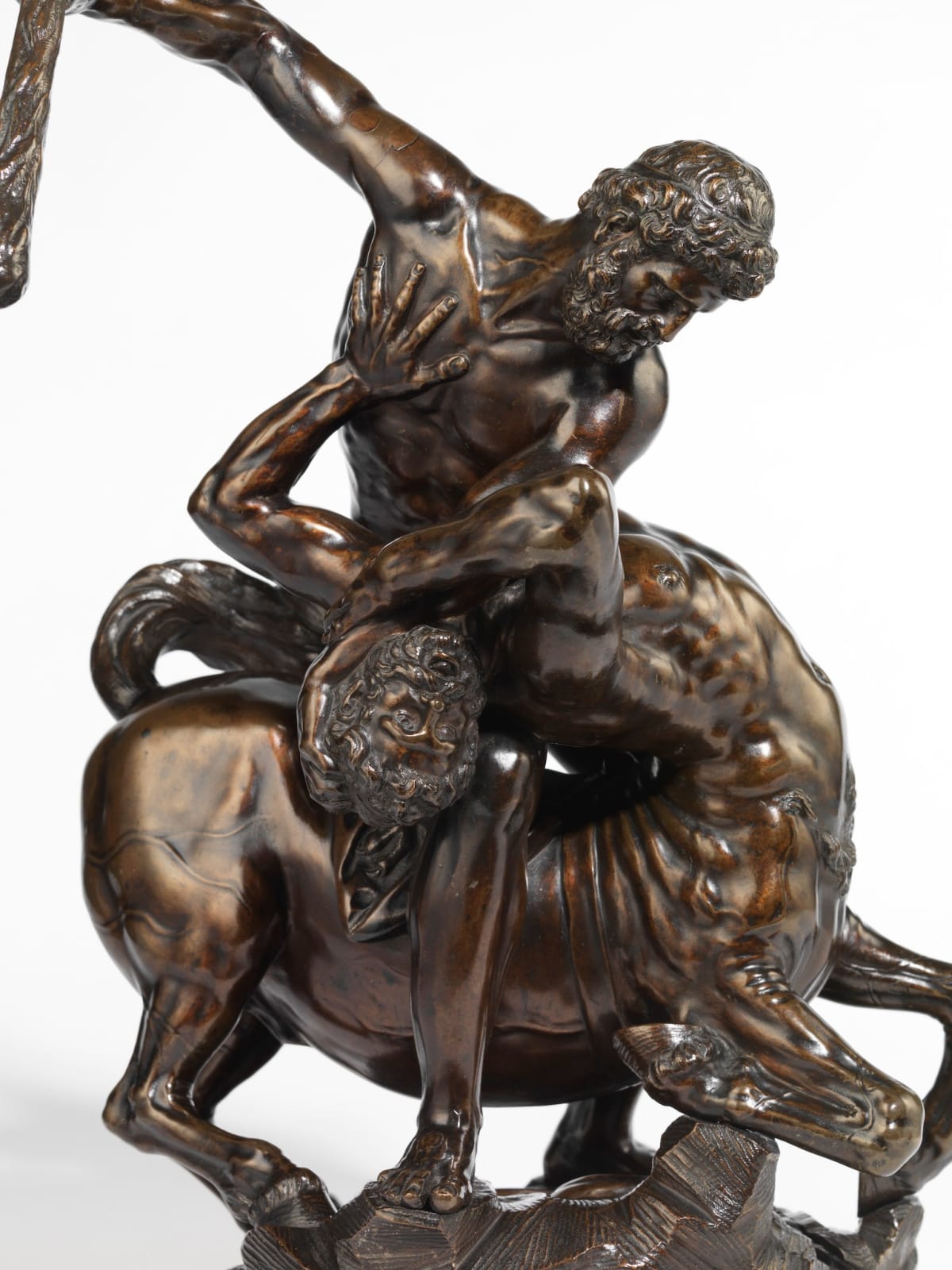 Giovan Battista Foggini, Hercules slaying a Centaur, Modelled c. 1600; this cast c. 1700-1720