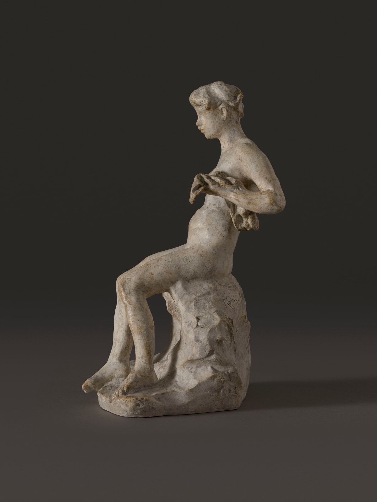 Auguste Rodin, Seated Bather, also known as Zoubaloff Bather, Conceived before 1888, this example cast between 1896 and 1910