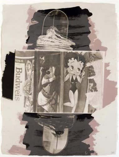 Robert Rauschenberg, Hollywood Sphinx, from Illegal Tender L.A.