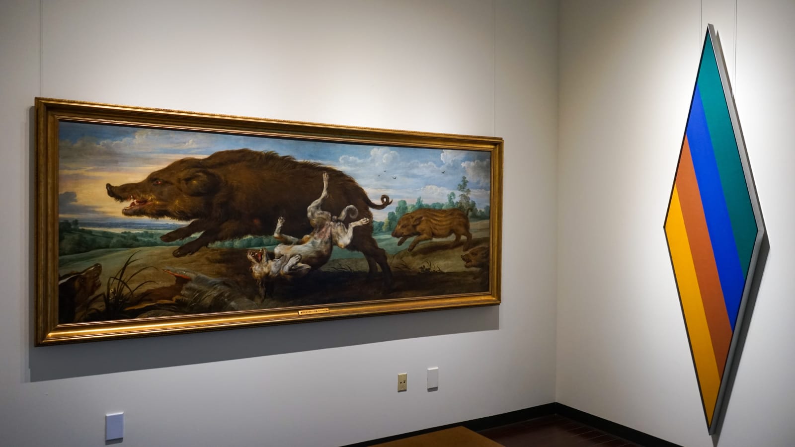Paul de Vos, A Wild Boar with its Piglets Being Chased by Hounds