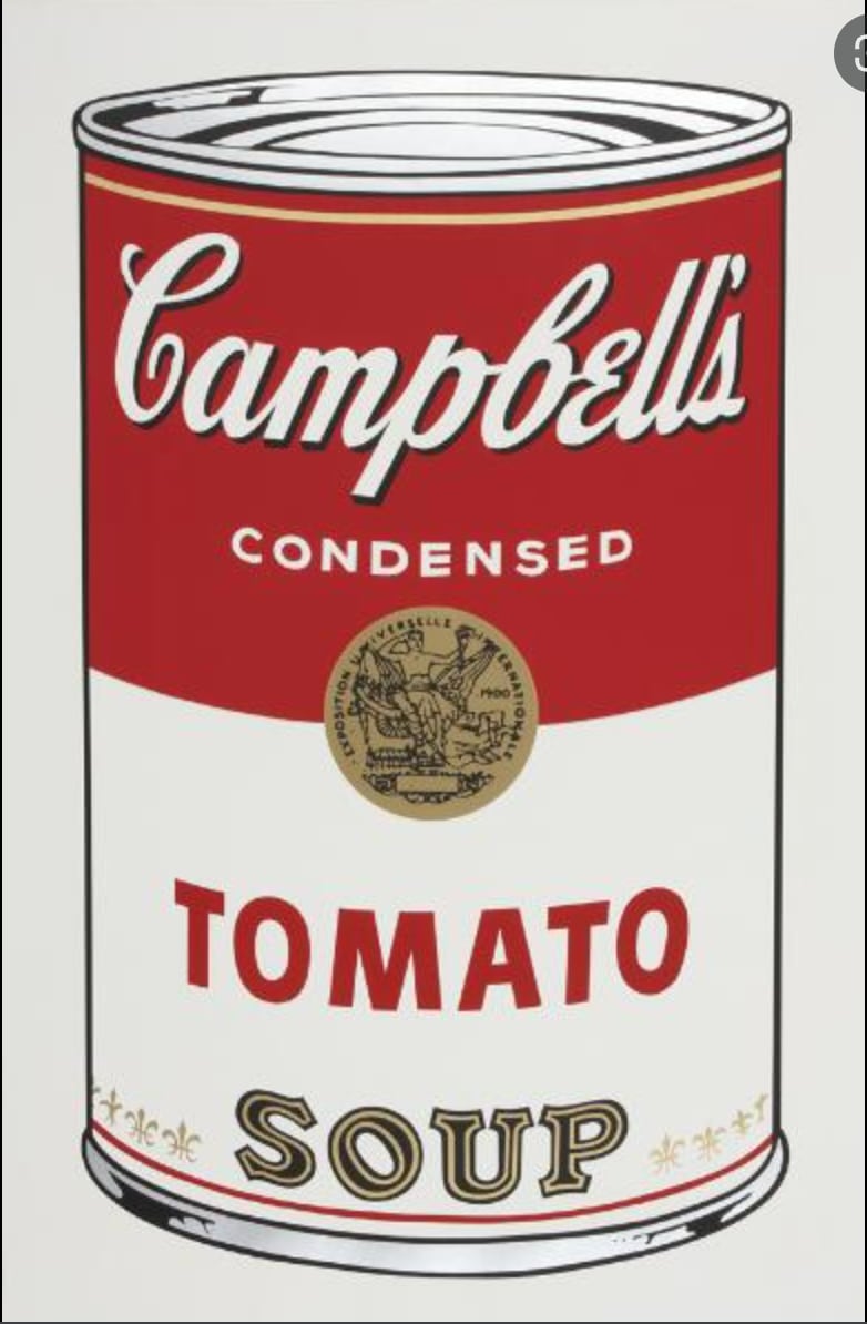 Andy Warhol, Campbell's Soup I Tomato F&S 11.46, 1968