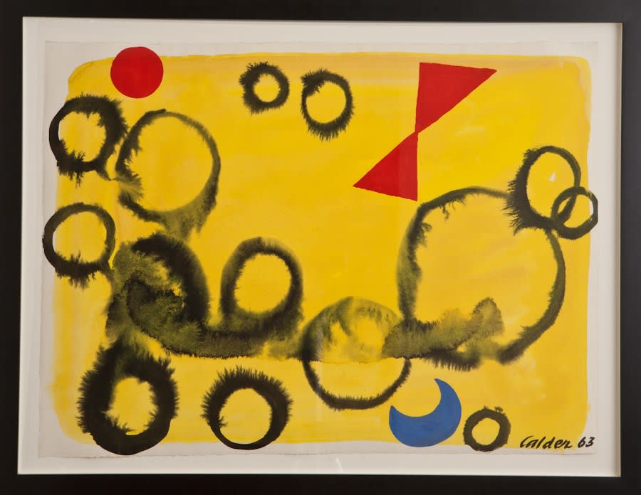 Alexander Calder, The Red Hourglass , 1963