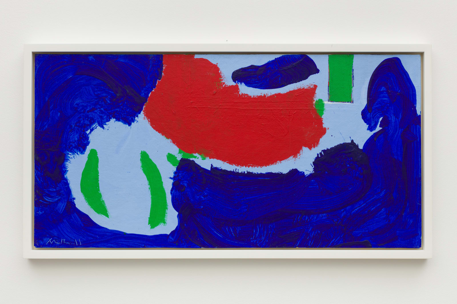 Robert Motherwell, Untitled (Blue, Green, Red), c. 1970-1979