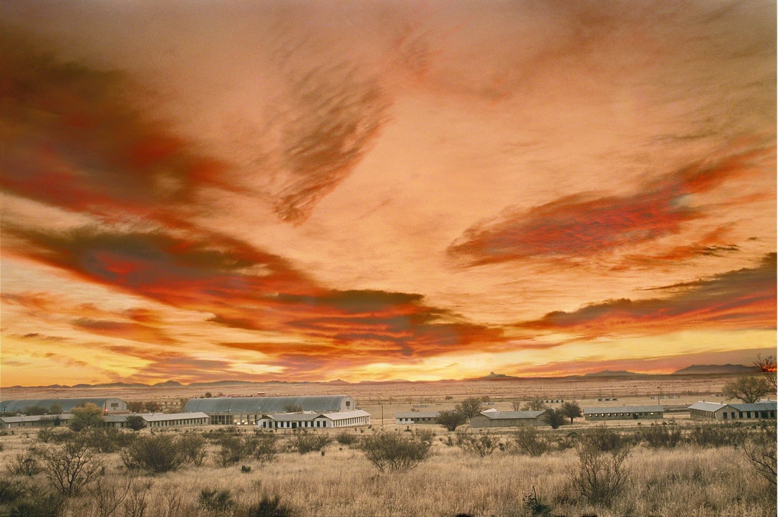 Laura Wilson, Sunrise over Chinati, 2005