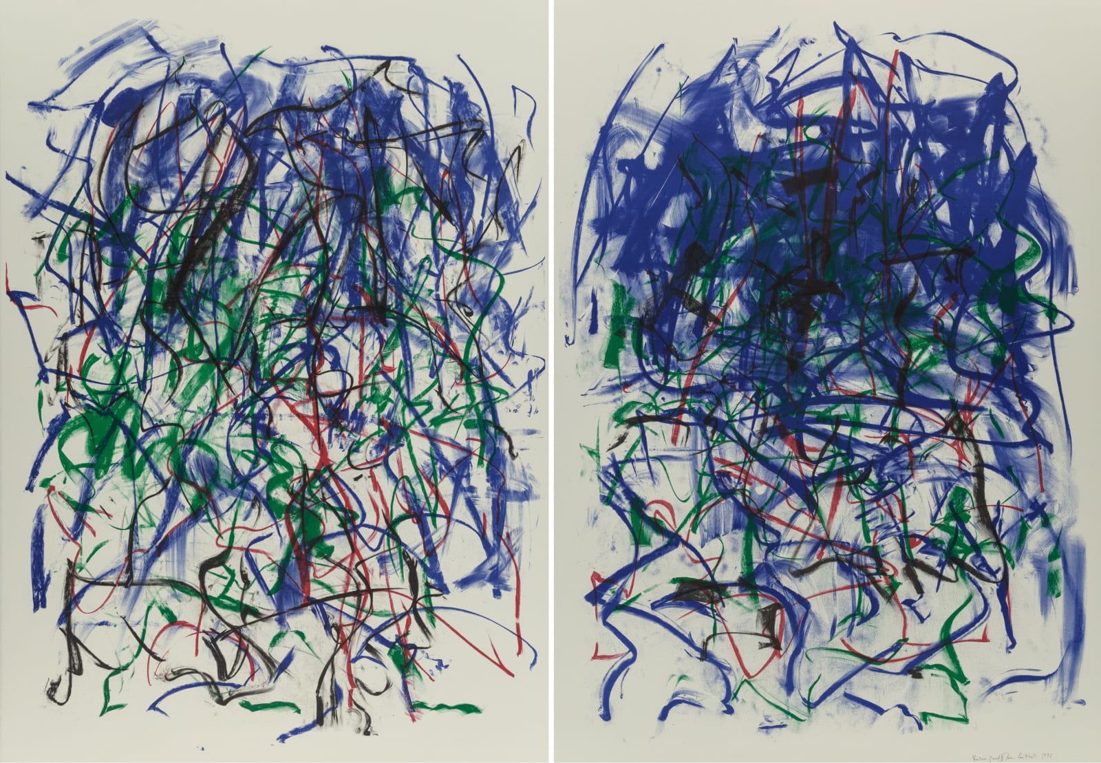 Joan Mitchell, Sunflowers II, 1992