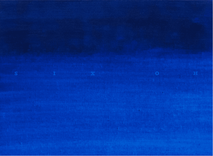 Ed Ruscha, S I X O H, 2003