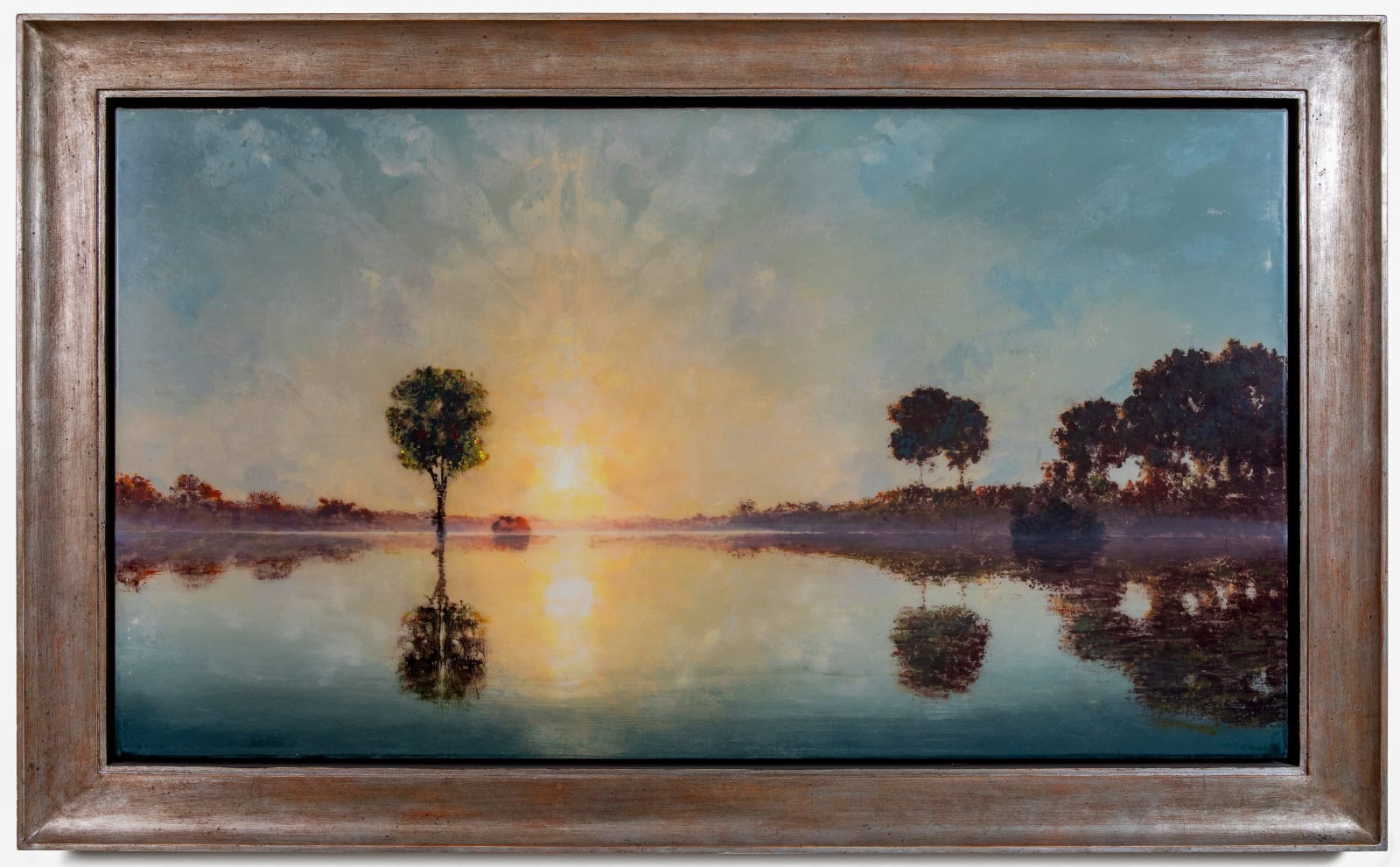 Stephen Hannock, Flooded River: Kaleidoscope, Dawn, 2004