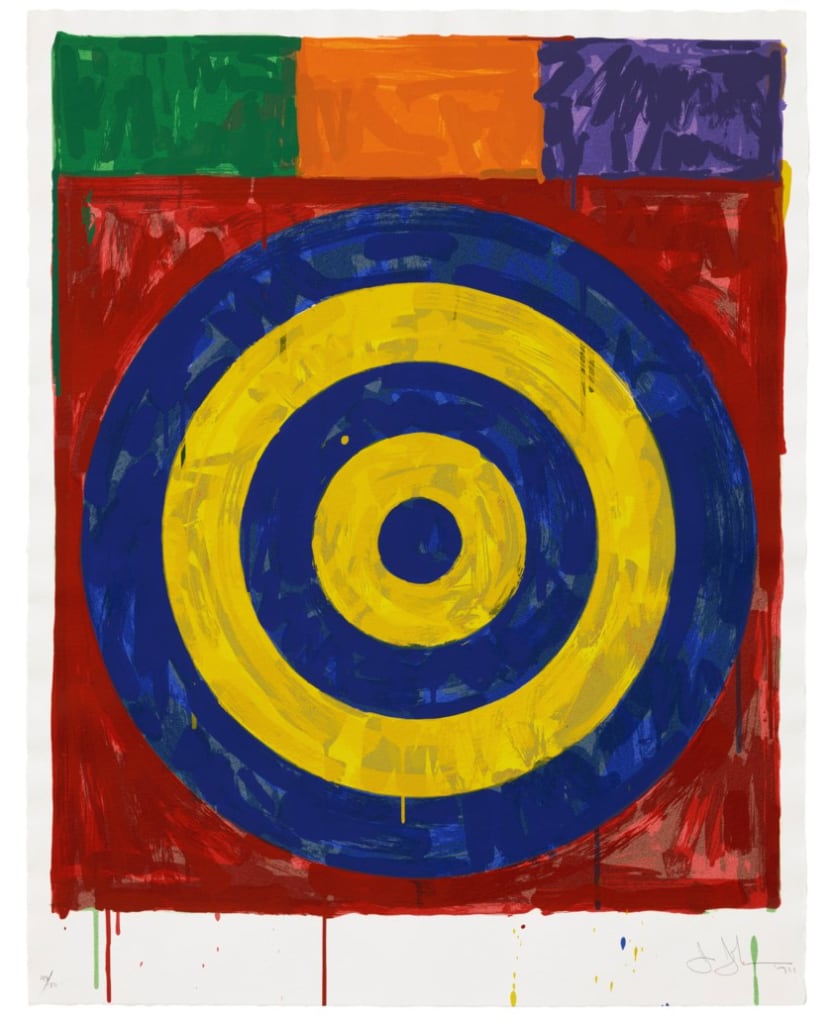 Jasper Johns, Target, 1976