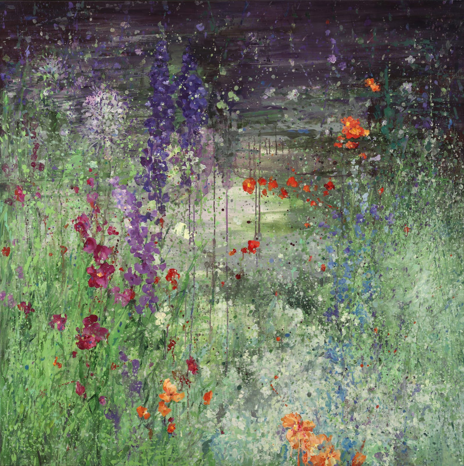 Mirang Wonne, Floating Petals 4848-2