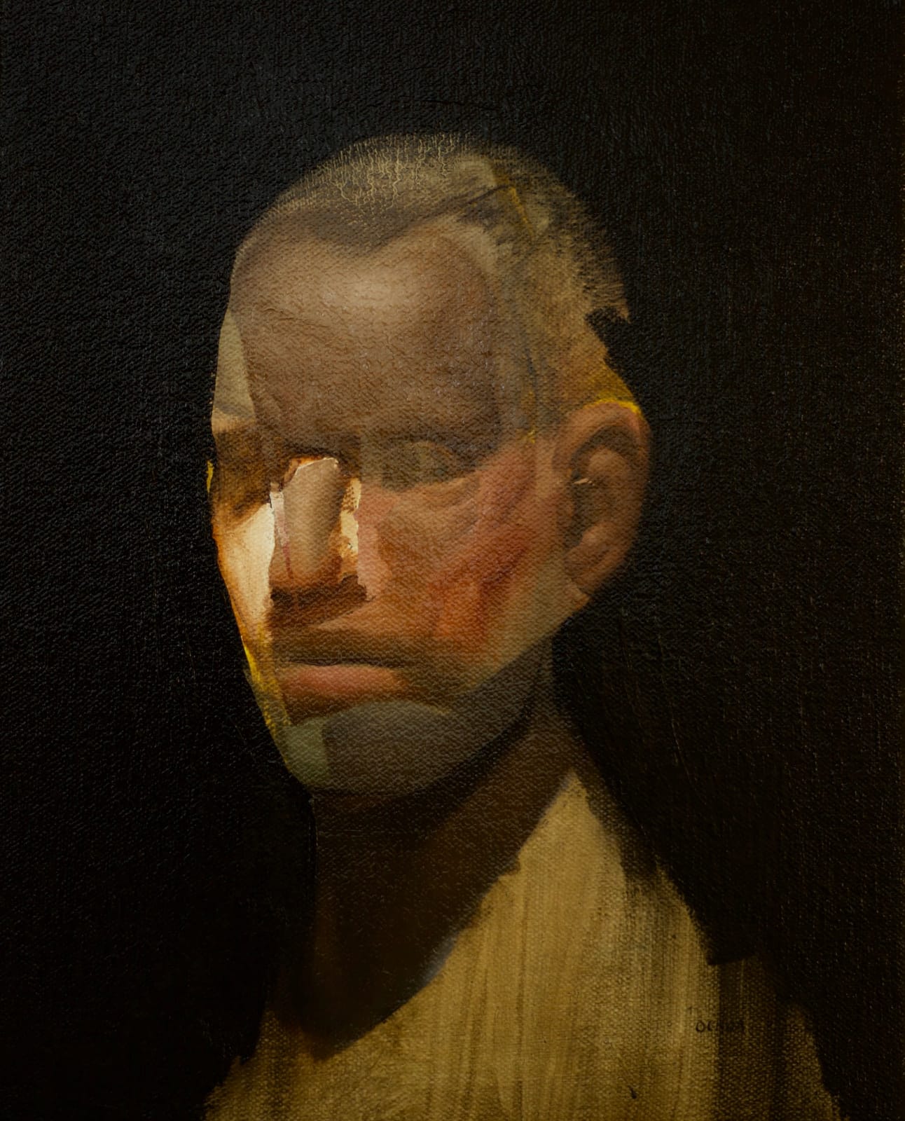 Daniel Ochoa, Portrait Study 3-28-18, 2018