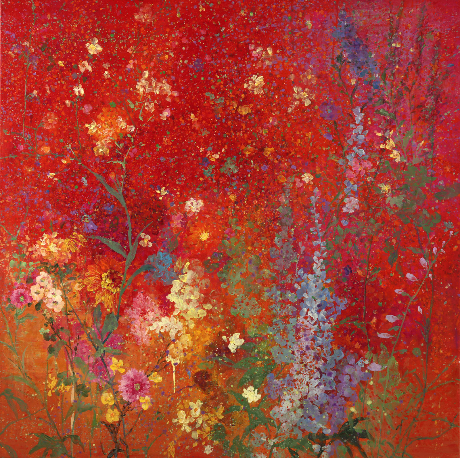 Mirang Wonne, Floating Petals 4848-1