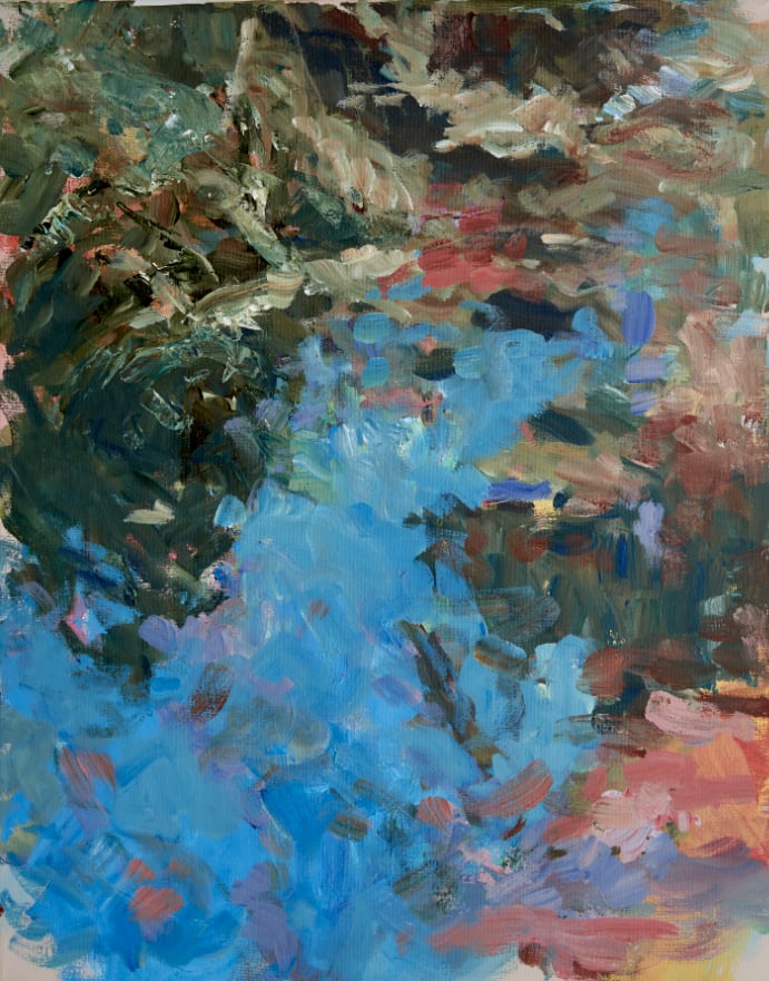Foad Satterfield, Crescent Pink Study #5