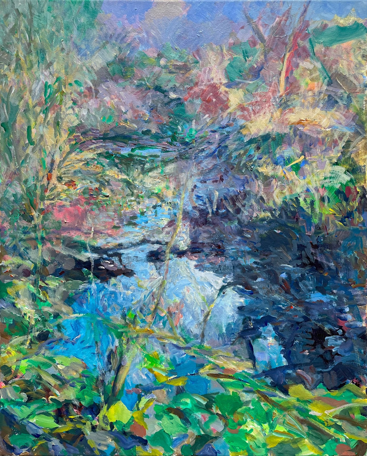 Foad Satterfield, Early Jewel Lake Study #1