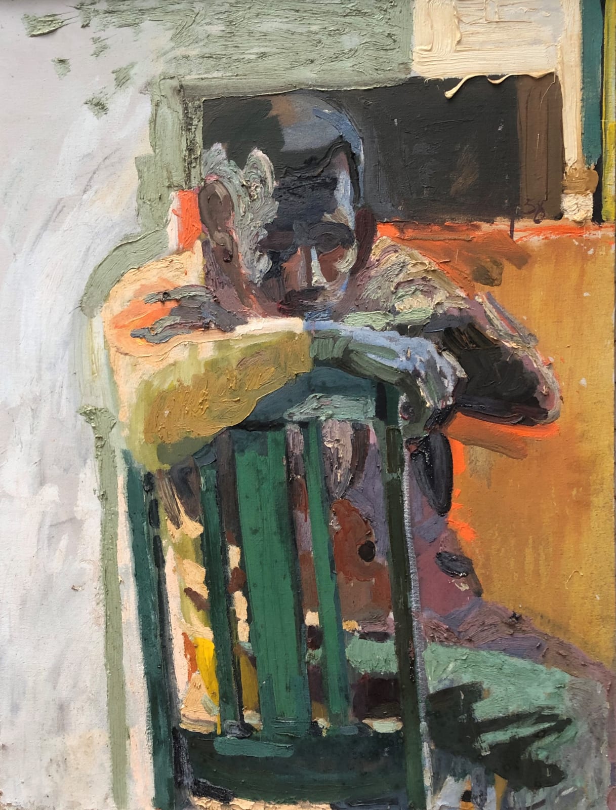 Roland Petersen, Self-portrait