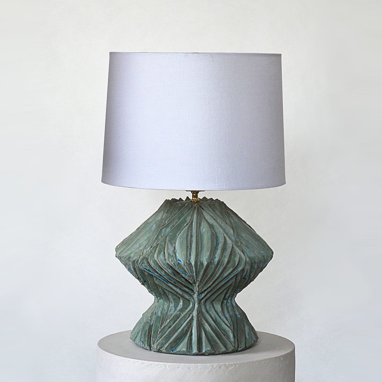 Christopher Maschinot, Ceramic Hourglass Lamp