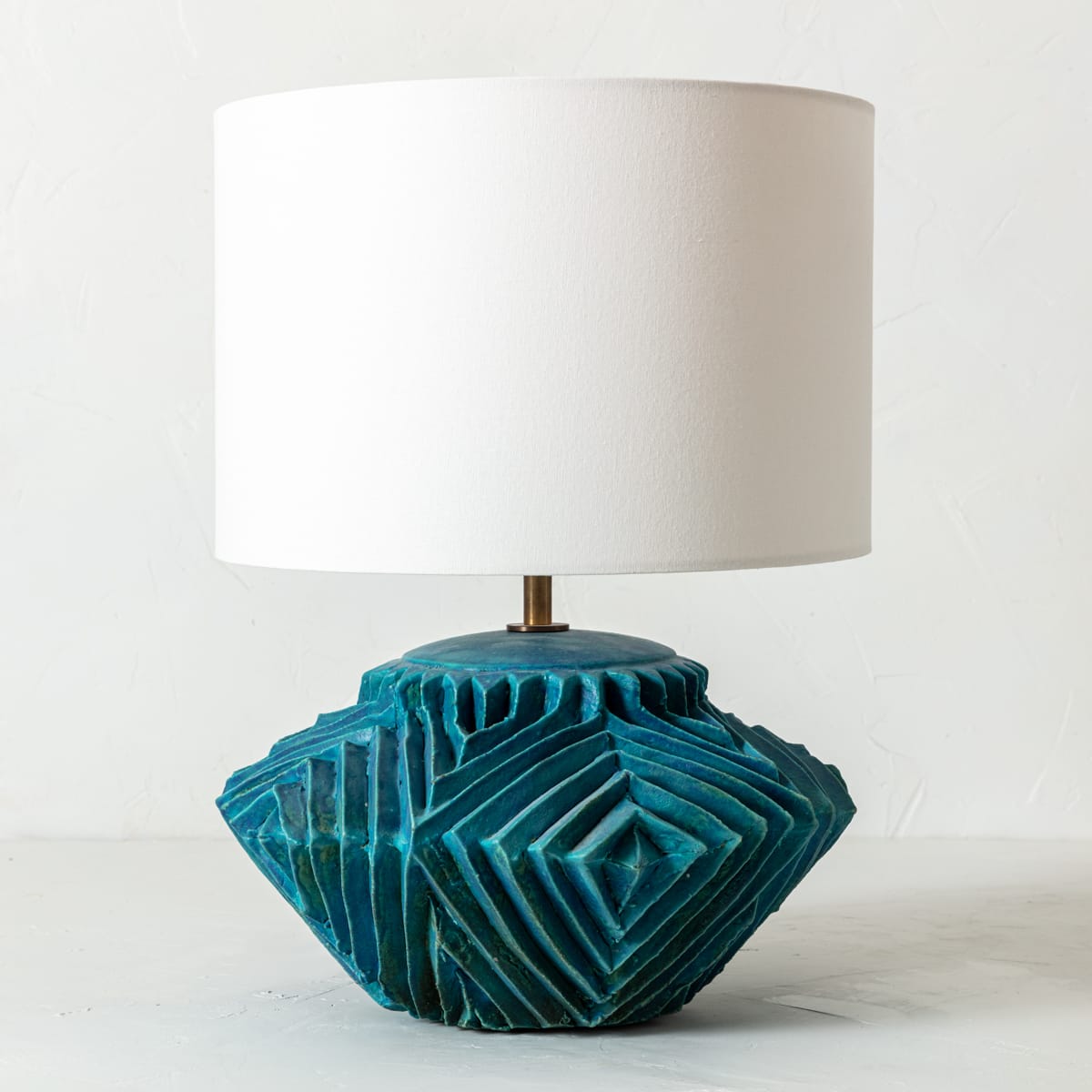 Turquoise ceramic lamp online