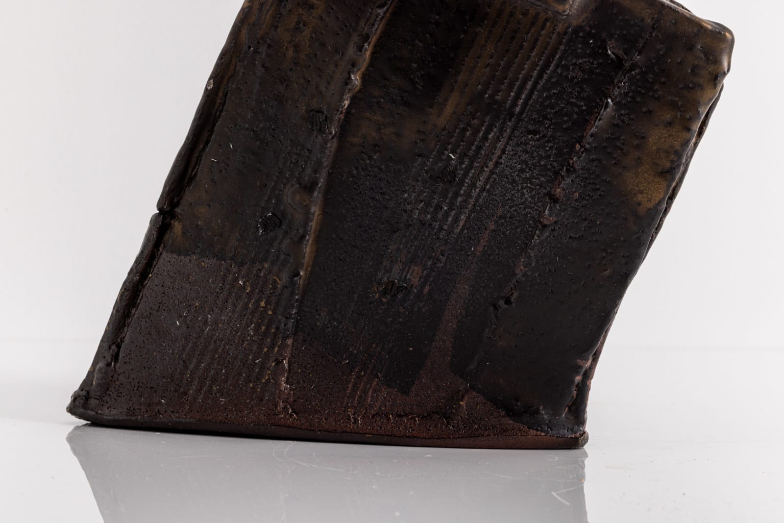 Jeff Shapiro, Bronze Slab Vessel