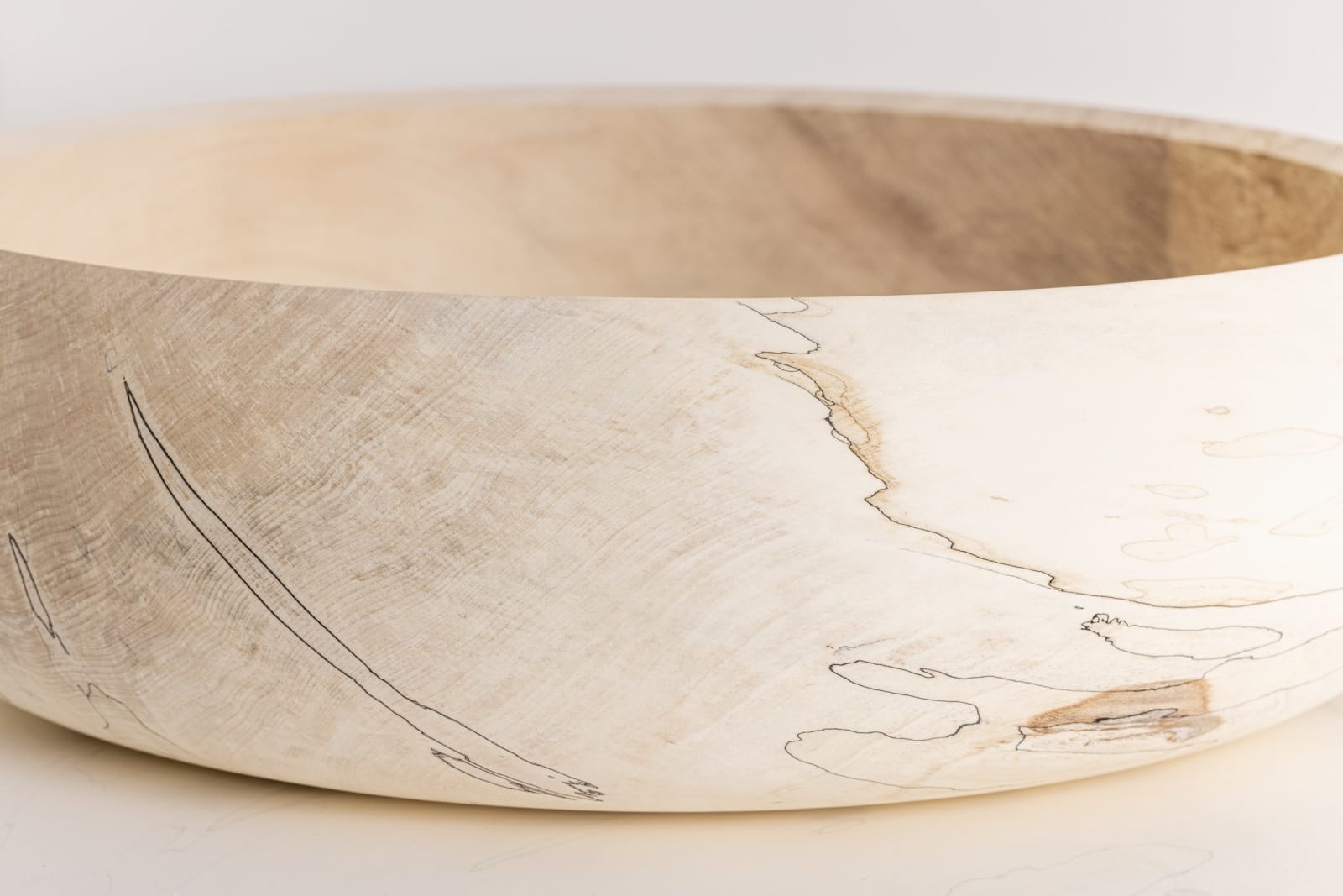 Zach Hadlock, Calabash Spalted Maple Bowl n. 2
