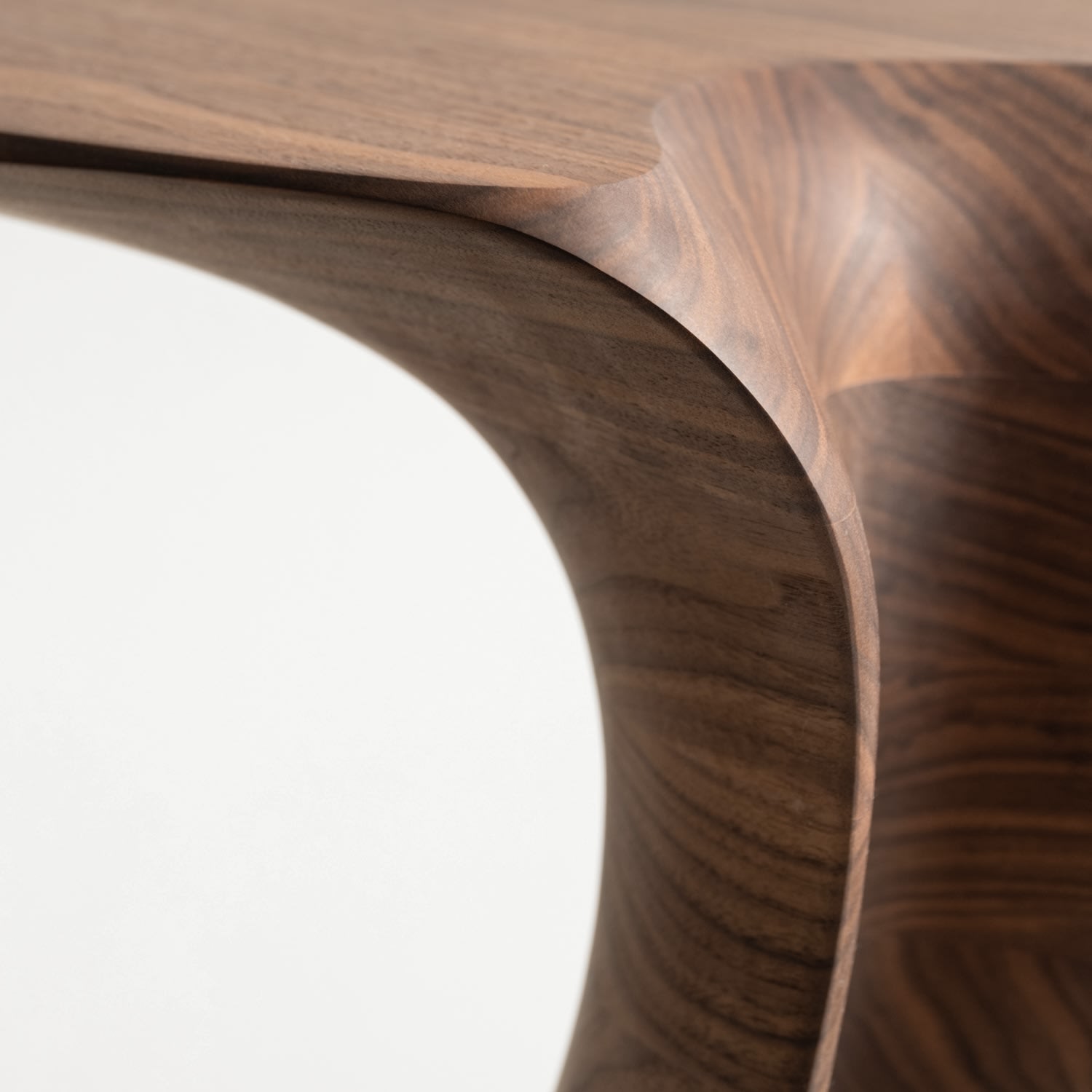 Morten Stenbaek, Small Columnea Side Table in Walnut