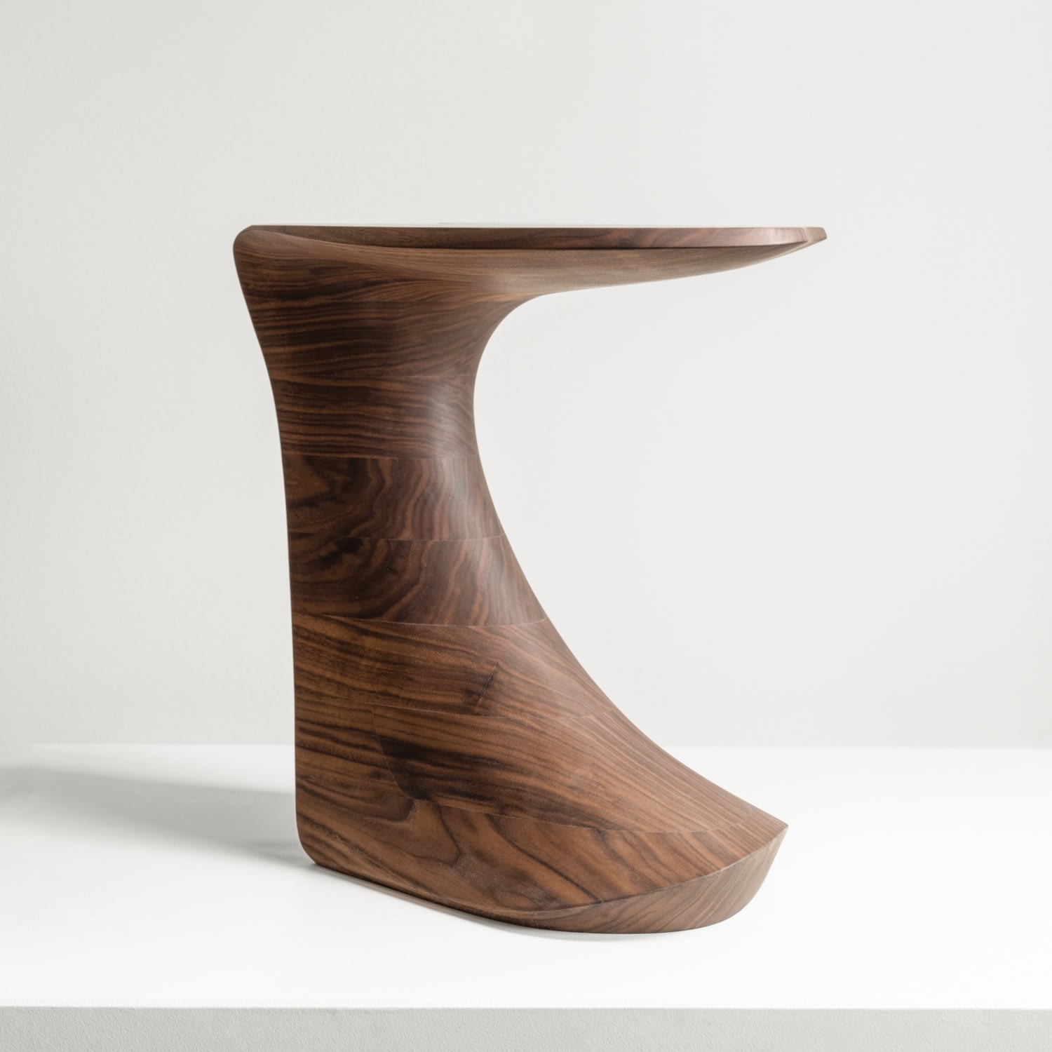 Morten Stenbaek, Small Columnea Side Table in Walnut