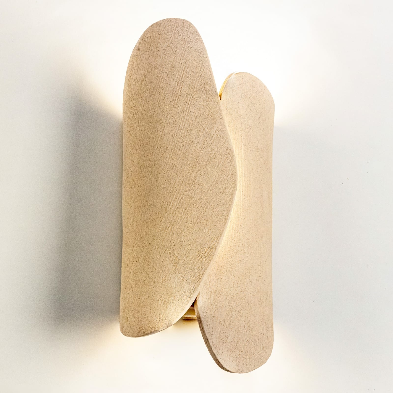 Olivia Cognet, Pair of Ivory Palm Sconces