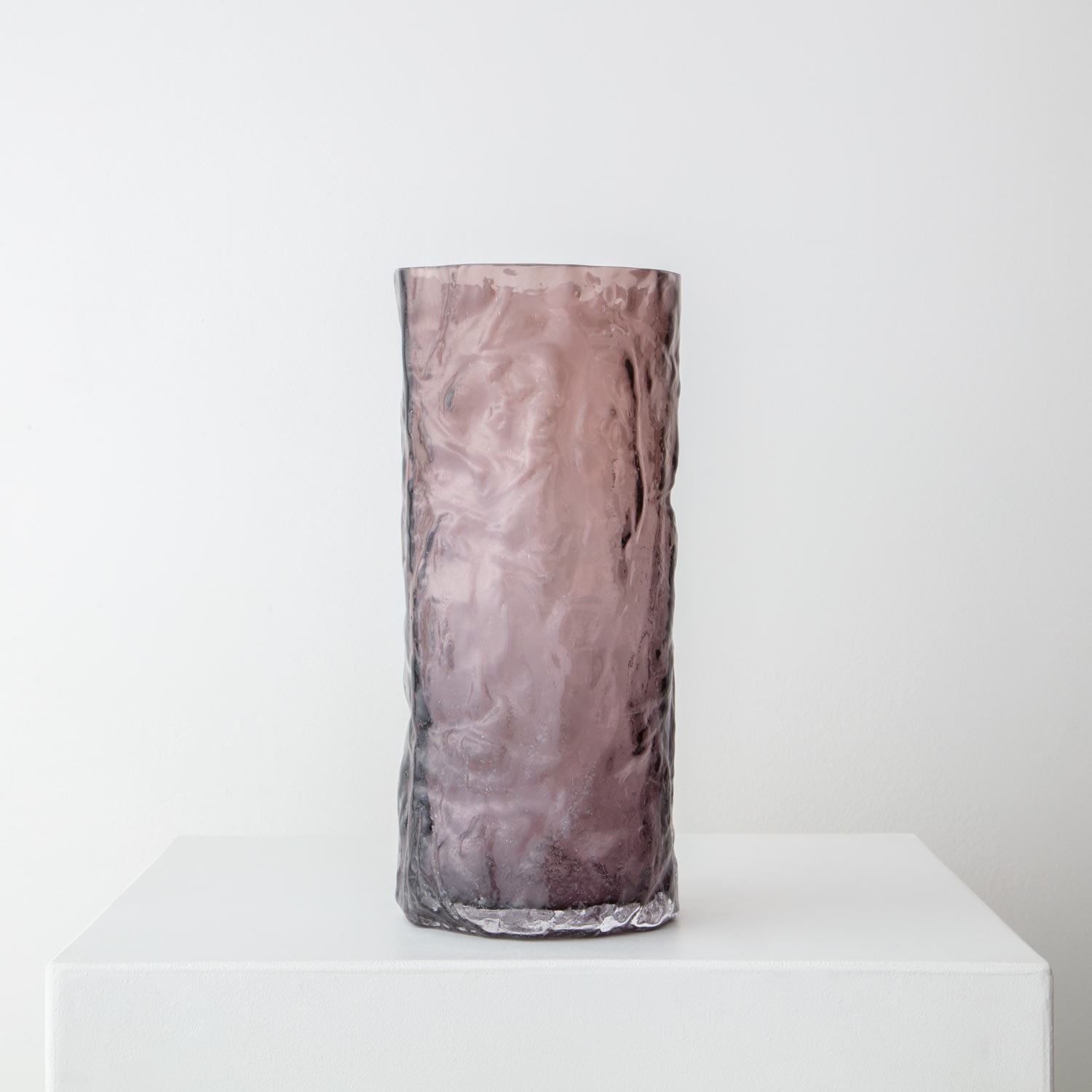 Edmond Byrne, Tall Metameric Vessel in Purple/Taupe