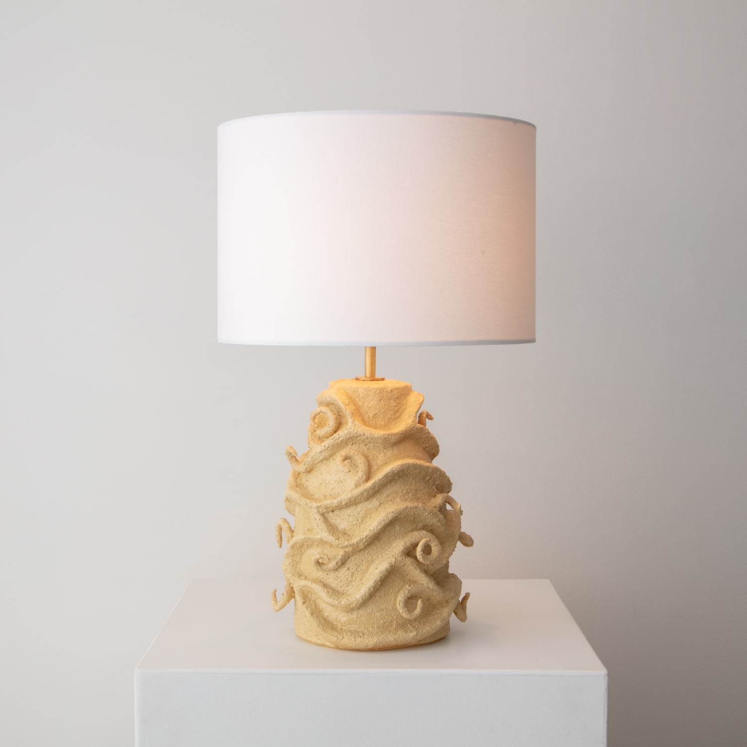 Christopher Maschinot, Vine Table Lamp in Ochre
